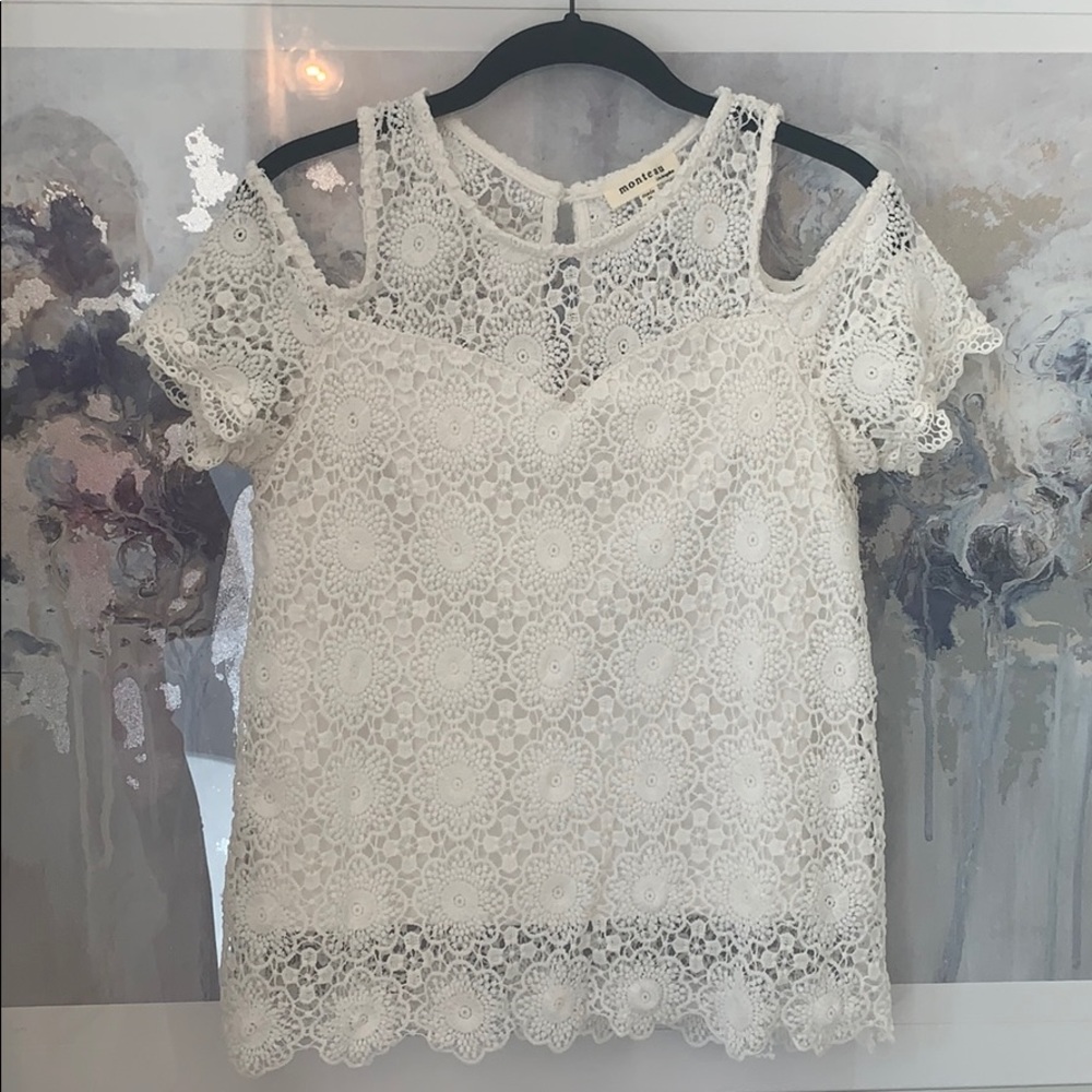 White Lace Top